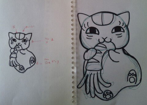 にゃんこ先生下書き